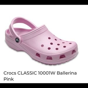 Women’s Ballerina Pink original crocs m7 w9